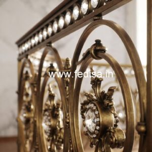 Royal Style Brass Crystal Railings CR-6809