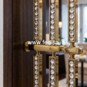 Luxury Crystal Brass Railings for Interiors CR-6826
