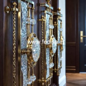 Stylish Brass Crystal Railing Designs CR-6827