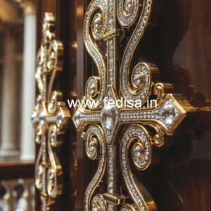 Stylish Brass Crystal Interior Designs CR-6834