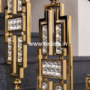 Luxury Brass Crystal Railing Inspiration CR-6836