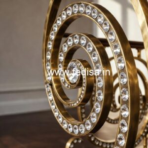 Luxury Brass Crystal Railings for Interior Inspiration CR-6880