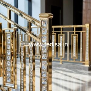 Modern Home Brass Crystal Railing Ideas CR-6906