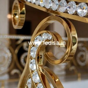 Stylish Brass Crystal Railings for Modern Interiors CR-6910