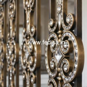 Premium Brass Crystal Railing for Home Decor CR-6912