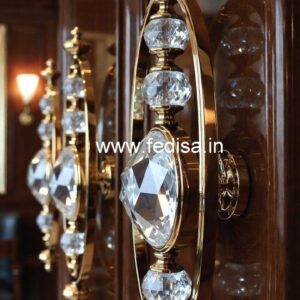 Luxury Brass Crystal Railing Design Ideas CR-6991