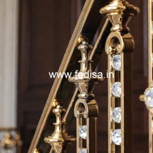 Classic Brass Crystal Railing Styles CR-6998