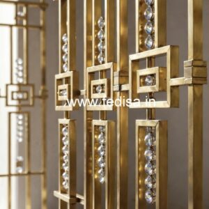 Luxury Brass Crystal Railings for Home Decor CR-7264