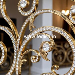 High-End Brass Crystal Railing Styles CR-7313