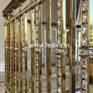 Premium Quality Brass Crystal Railings CR-7321