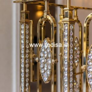 Unique Brass Crystal Staircase Ideas CR-7335