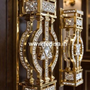 Luxury Brass Crystal Railings for Interior Inspiration CR-7488