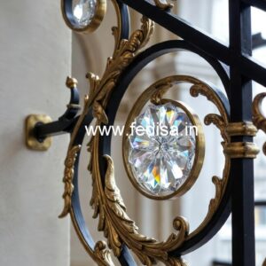 Artistic Brass Crystal Railing Concepts CR-7503