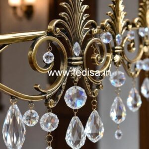Designer Brass Crystal Railings for Modern Homes CR-7561