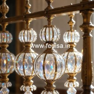 Classic Luxury Brass Crystal Railings CR-7660