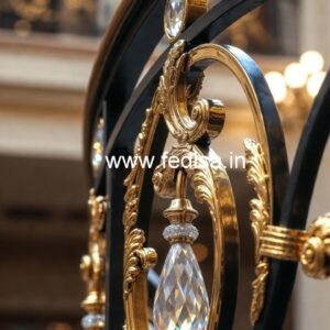 Designer Luxury Crystal Brass Railings CR-7690
