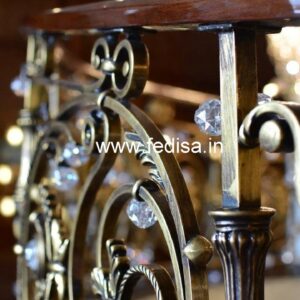 Artistic Home Brass Crystal Railings CR-7695