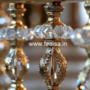 Stylish Brass Crystal Railings for Homes CR-7700