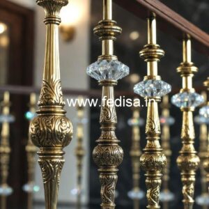 Brass Crystal Railing for Modern Architecture CR-7710