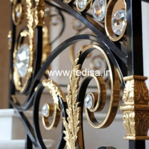 Stylish Brass Crystal Railing Inspiration CR-7716
