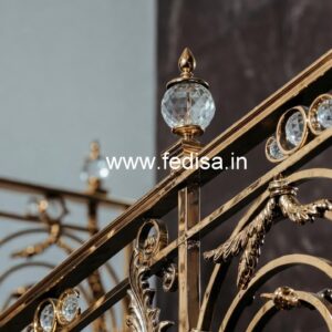 Royal Style Brass Crystal Railings CR-7721