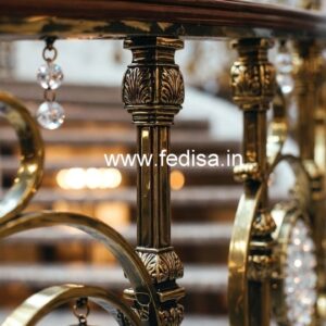 Modern Brass Crystal Railings with LED CR-7732