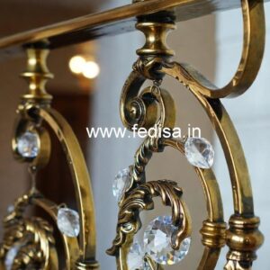 Luxury Brass Crystal Railings for Duplex CR-7758