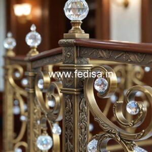 Royal Look Brass Crystal Stair Designs CR-7809
