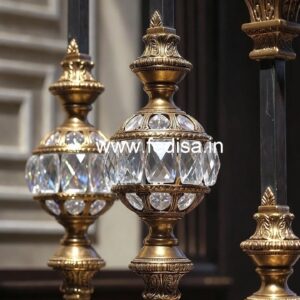 High-Class Brass Crystal Railing Styles CR-7812