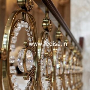 Luxury Brass Crystal Staircase Inspiration CR-7830