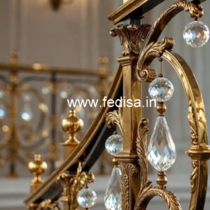 Luxury Brass Crystal Railings for Home Decor CR-7872