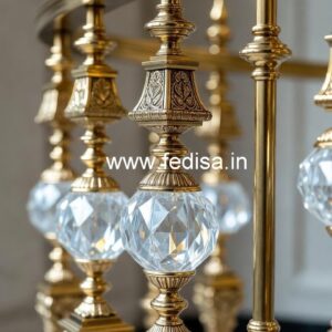 Unique Brass Crystal Railings for Modern Design CR-7887
