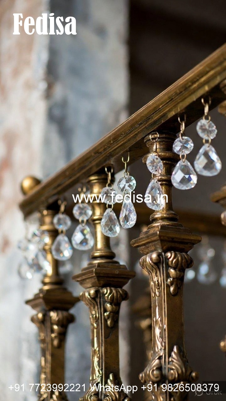Classic Home Brass Crystal Railings CR-7935