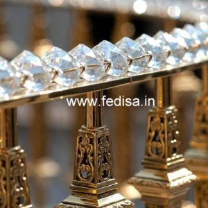 High-End Brass Crystal Railing Concepts CR-8013