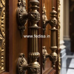 Antique Finish Brass Door Handle BDR-5043