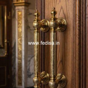 Brass Door Handle for Modern Homes BDR-5044