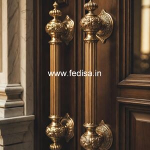 Antique Style Brass Door Handles BDR-5071