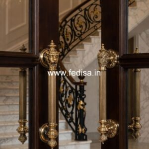 Classic Main Door Brass Handles BDR-5076