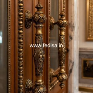 Brass Door Handle for Designer Homes BDR-5089