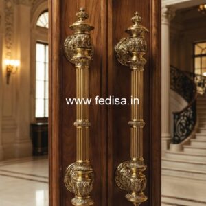 Brass Door Handle for Wooden Entrance BDR-5091