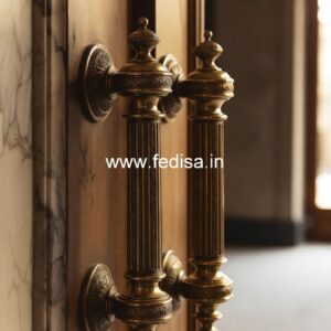 Brass Door Handle with Premium Finish BDR-5093