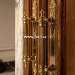 Stylish Brass Pull Handles for Front Doors BDR-5180