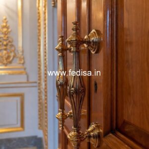 Luxury Brass Door Handle Designs for Villas BDR-5196
