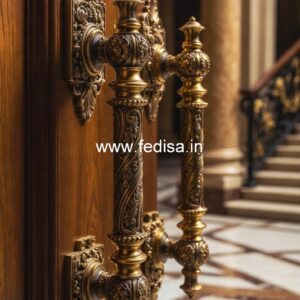 Stylish Brass Door Handles for Luxury Homes BDR-5219