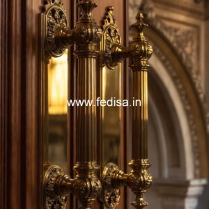 High-End Brass Door Hardware Ideas BDR-5221