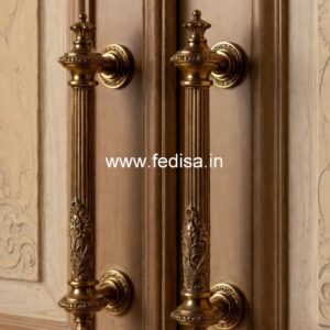 Minimalist Brass Entry Door Handles BDR-5277