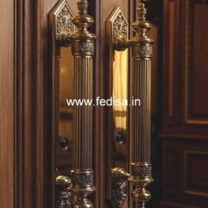 Vintage Entry Door Brass Handles BDR-5313