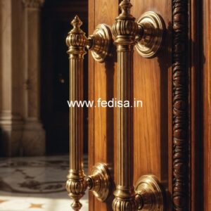 Viral Luxury Brass Door Handles BDR-5381