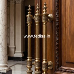 Antique Finish Brass Door Handle BDR-5445