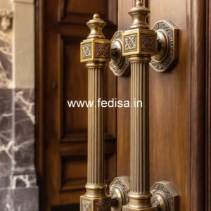 Brass Door Handle for Luxury Entry BDR-5474